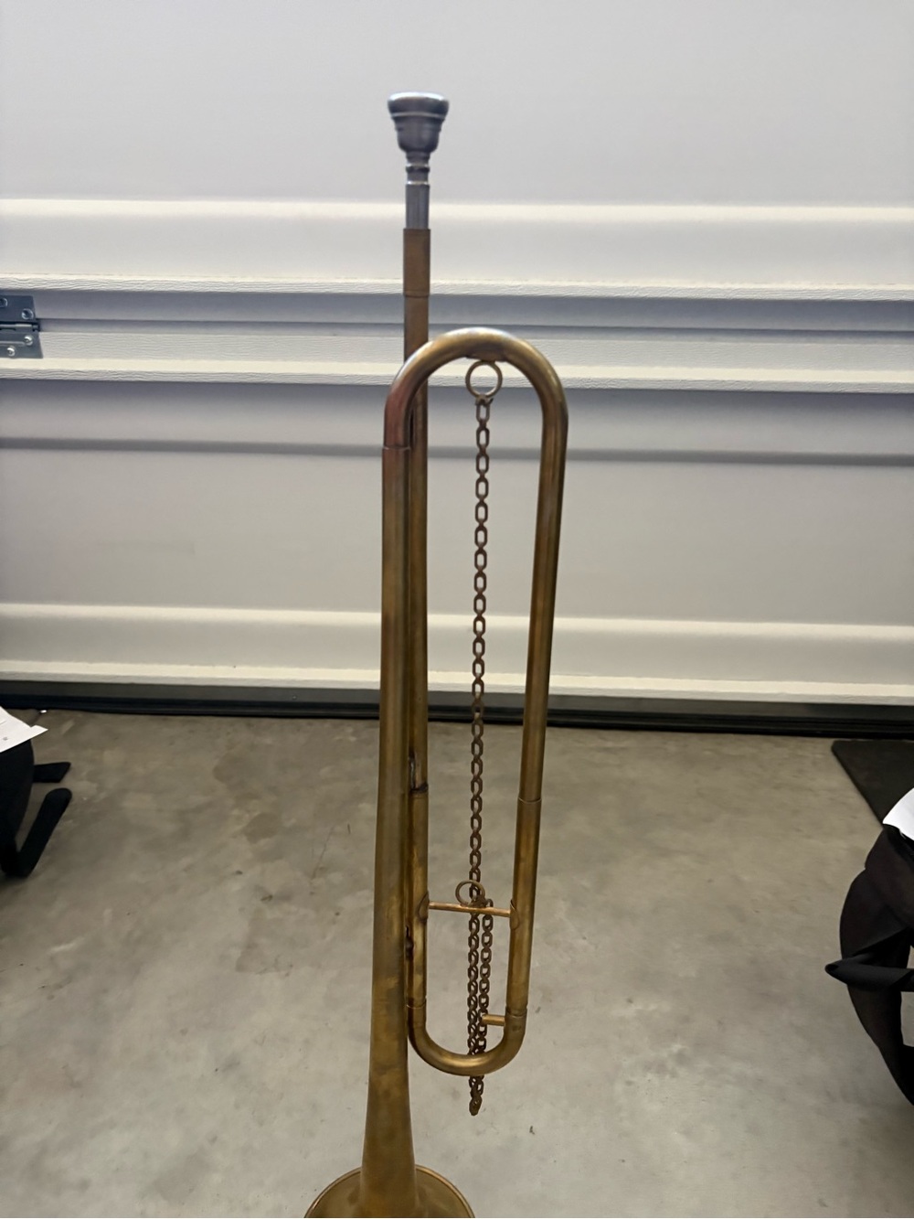 Antique Rexcraft US Regulation Brass Bugle Made In USA